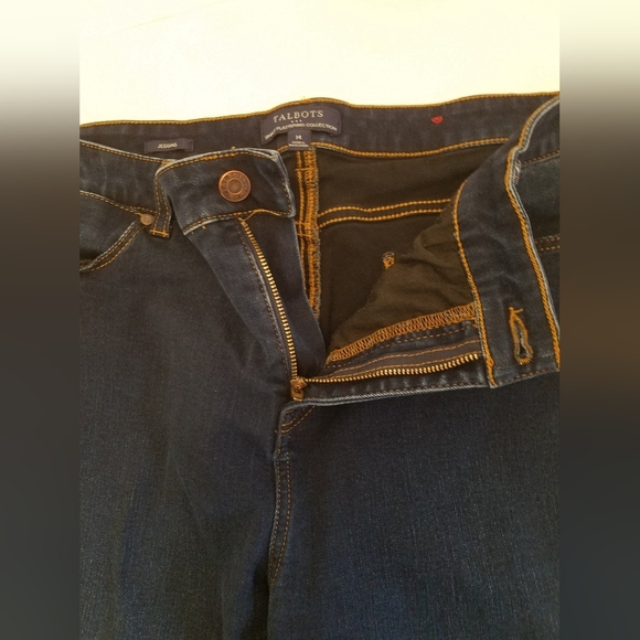 Talbots Simply Flattering Jegging Jeans Dark Blue Size 14 - Picture 9 of 16